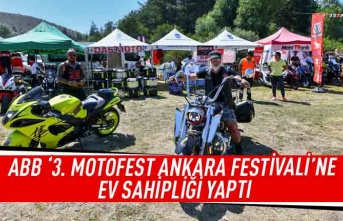 ABB '3. Motofest Ankara Festivali'ne ev sahipliği yaptı