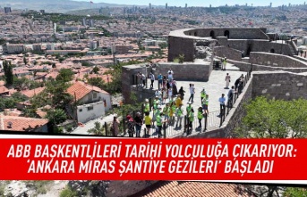 ABB Başkentlileri tarihi yolculuğa çıkarıyor: 'Ankara Miras Şantiye Gezileri' başladı
