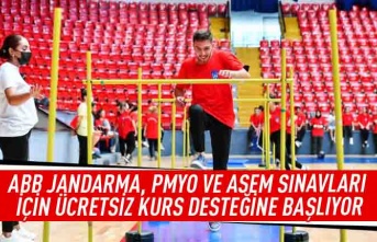 ABB Jandarma,PMYO ve ASEM sınavları için ücretsiz kurs desteği başlıyor