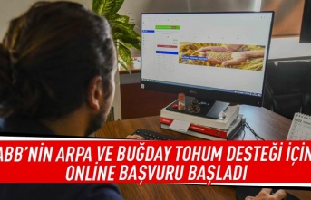 ABB'nin arpa ve buğday tohum desteği için online başvuru başladı