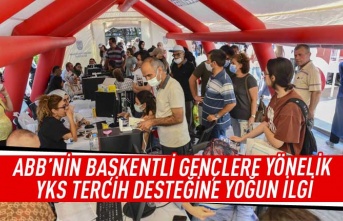 ABB'nin Başkentli gençlere yönelik YKS tercih desteğine yoğun ilgi