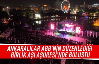 Ankaralılar ABB'nin düzenlediği Birlik Aşı Aşuresi'nde buluştu