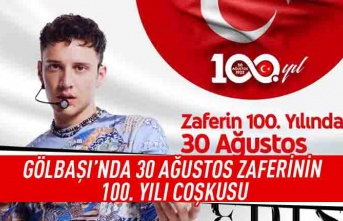 Gölbaşı'nda 30 Ağustos Zaferinin  100. yıl coşkusu