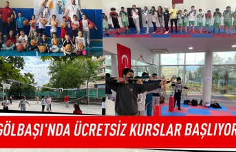 Gölbaşı'nda ücretsiz kurslar başlıyor