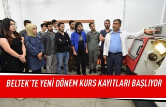 BELMEK'te yeni dönem kurs kayıtları başlıyor