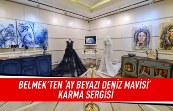 BELMEK'ten 'Ay Beyazı Deniz Mavisi' karma sergisi