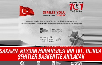 Sakarya Meydan Muharebesi'nin 101. yılında şehitler başkentte anılacak