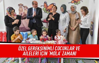 Özel gereksinimli çocuklar ve aileleri için 'Mola' zamanı