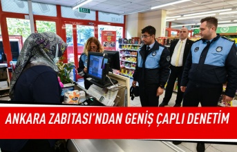 Ankara zabıtası'ndan geniş çaplı denetim