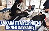 Ankara İtfaiyesi'nden örnek davranış