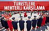 Ankara Kalesi'nde turistlere mehterli karşılama