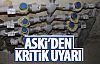 ASKİ su sayaçları konusunda uyardı