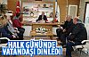 Başkan Duruay vatandaşla buluştu