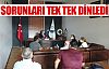 Başkan Şimşek sorunları dinledi