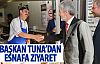 Başkan Tuna'dan Ayvalı esnafına ziyaret