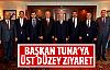 Başkan Tuna'ya ziyaret