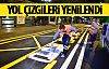 Başkent'in trafiği yol çizgileriyle daha güvenli!