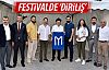 Dirliş oyuncuları festivale katıldı