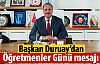 Fatih Duruay'dan 24 Kasım Öğretmenler Günü mesajı