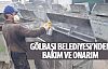 Gölbaşı Belediyesi'nden çöp konteynerlarına bakım ve onarım