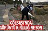 Gölbaşı Belediyesi'nden izinsiz afiş operasyonu!