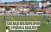 Gölbaşı Belediyespor 3 puanla başladı