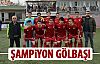 Gölbaşı Belediyespor şampiyon oldu