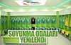 Gölbaşı Belediyespor'un soyunma odaları yenilendi!