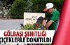 Gölbaşı Şehitliğini çiçeklerle donatıldı