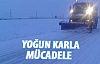 Karla mücadele sürüyor