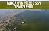 Mogan'da temizlik çalışmaları sürüyor