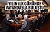 Mustafa Tuna yılın ilk gününde vatandaşlarla buluştu