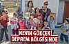 Nevin Gökçek'ten depremzedelere ziyaret