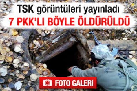 TSK operasyon görüntülerini yayınladı