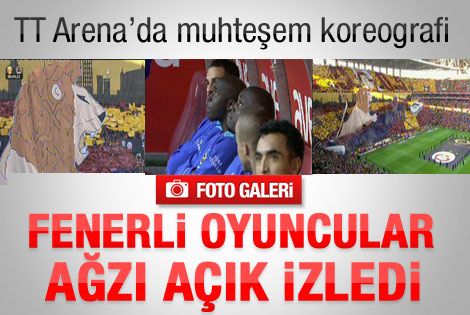 TT Arena'da Galatasaray'dan üç boyutlu şov 