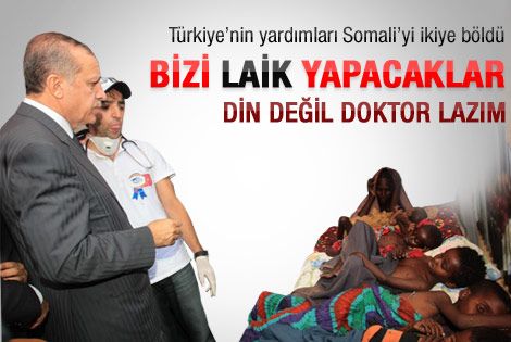 Türkiye'nin yardımı Somali'yi ikiye böldü