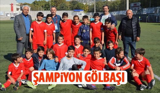 U12'ler şampiyon oldu