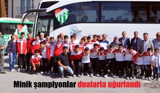  U-13 Futbol Takımı Türkiye Şampiyonası 2. Ayağında