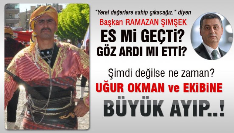 Uğur Okman ve ekibine büyük ayıp..!