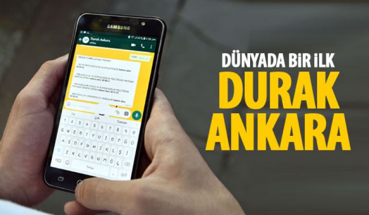 Ulaşımda dünyada bir ilk