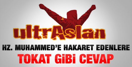 Ultraslan'dan ayakta alkışlanacak pankart