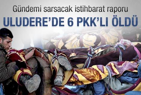 Uludere'de 6 PKK'lı öldü