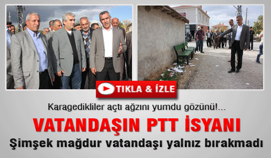 Vatandaşın PTT isyanı