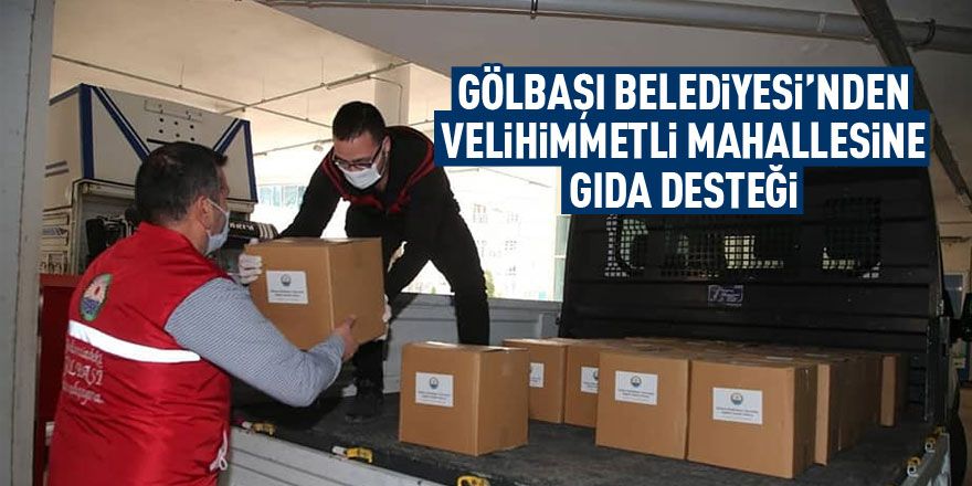 Velihimmetli'ye gıda desteği