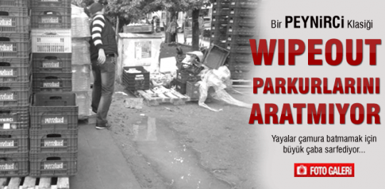 WIPEOUT PARKURLARINI ARATMIYOR