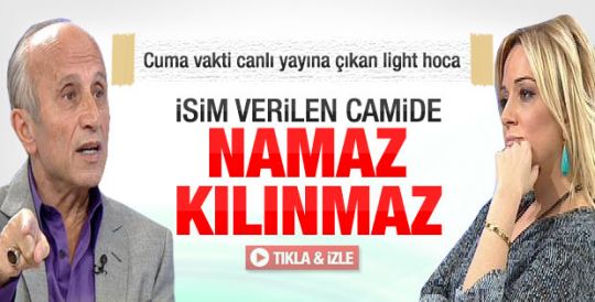 Yaşar Nuri: İsim verilen camilerde namaz kılınmaz