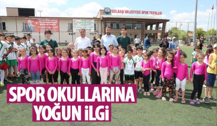 Yaz spor okullarına yoğun ilgi!