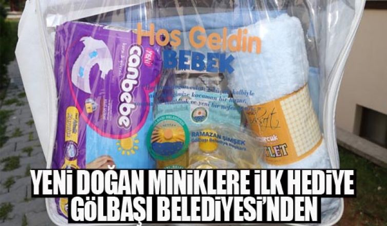 Yeni doğanlara hoş geldin hediyesi ile karşılama