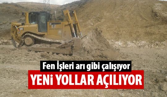 Yeni imar yolları açılıyor