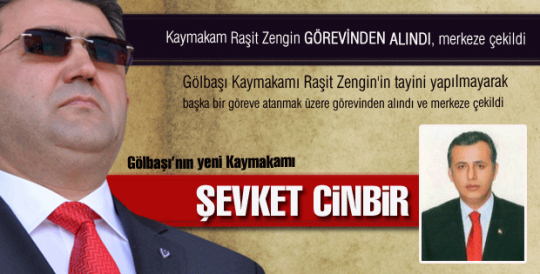 Yeni Kaymakam Cinbir